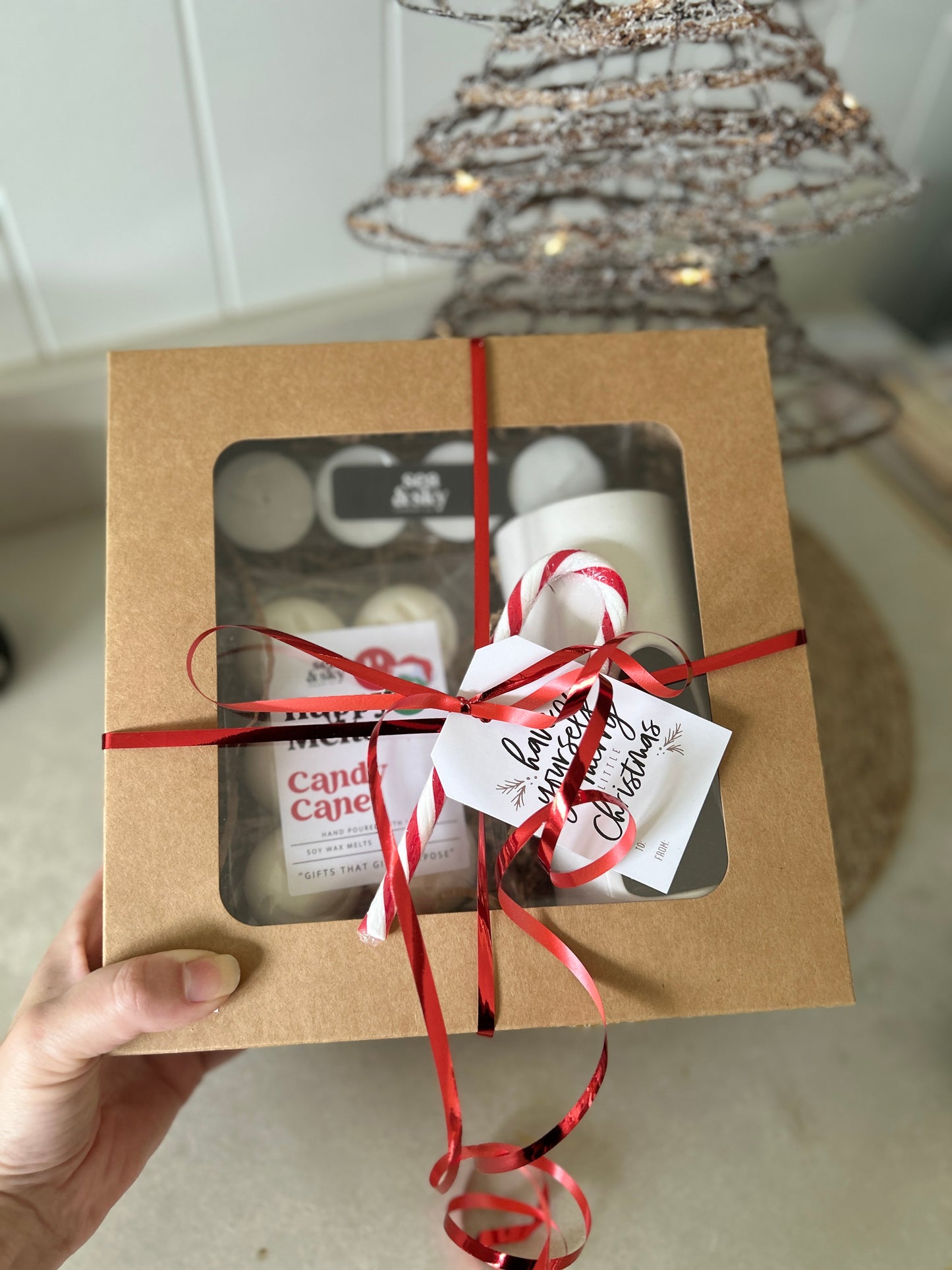 Candy Cane Glow Gift Set