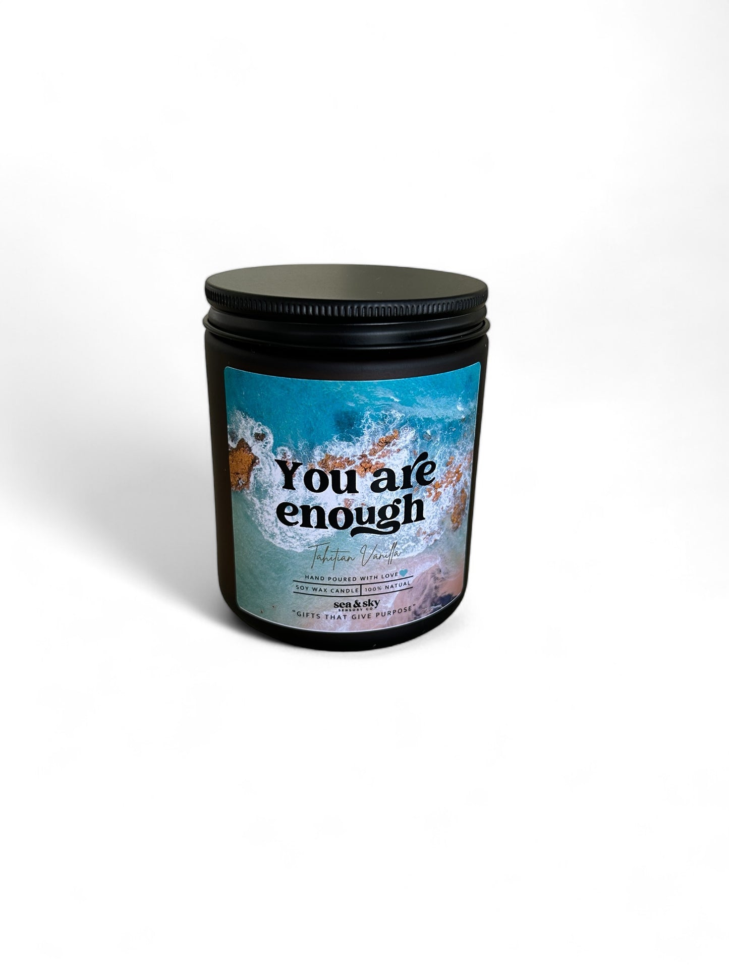 You are enough - Tahitian Vanilla Candle Jar