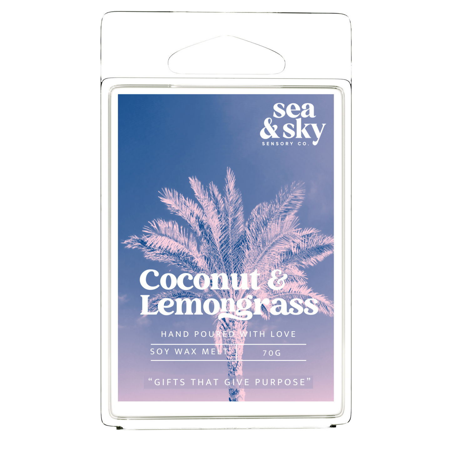 Coconut & Lemongrass- Soy Wax Melt