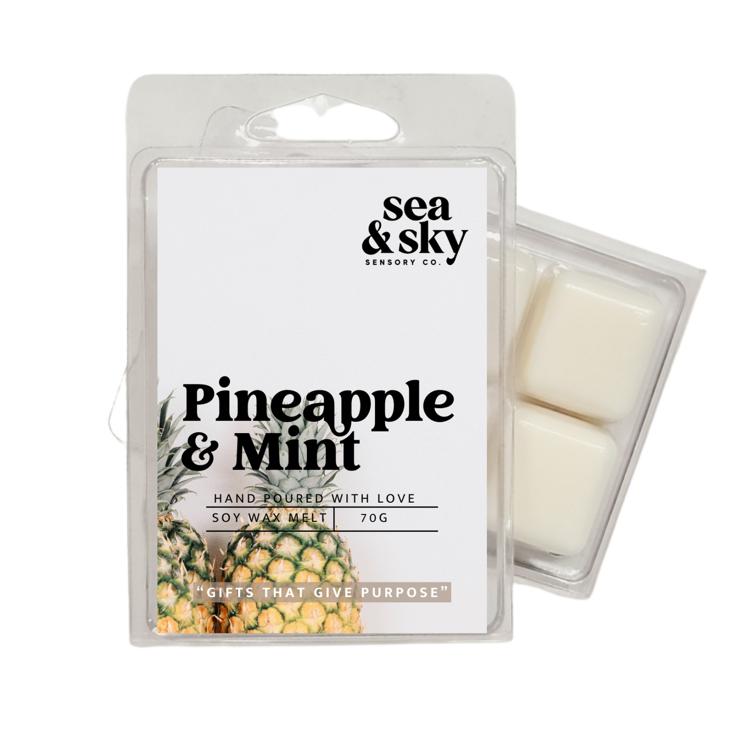 Pineapple & Mint - Soy Wax Melt