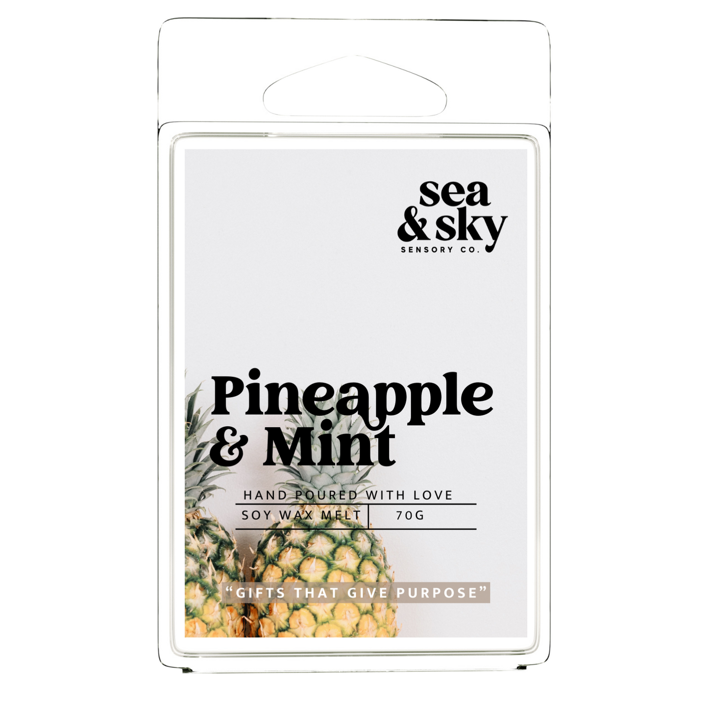 Pineapple & Mint - Soy Wax Melt