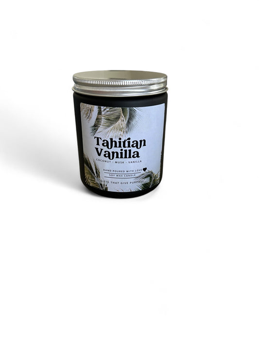 Tahitian Vanilla Candle Jar