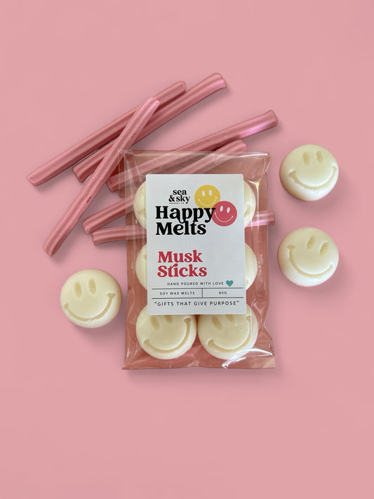 Happy Melts - Musk Stick scented