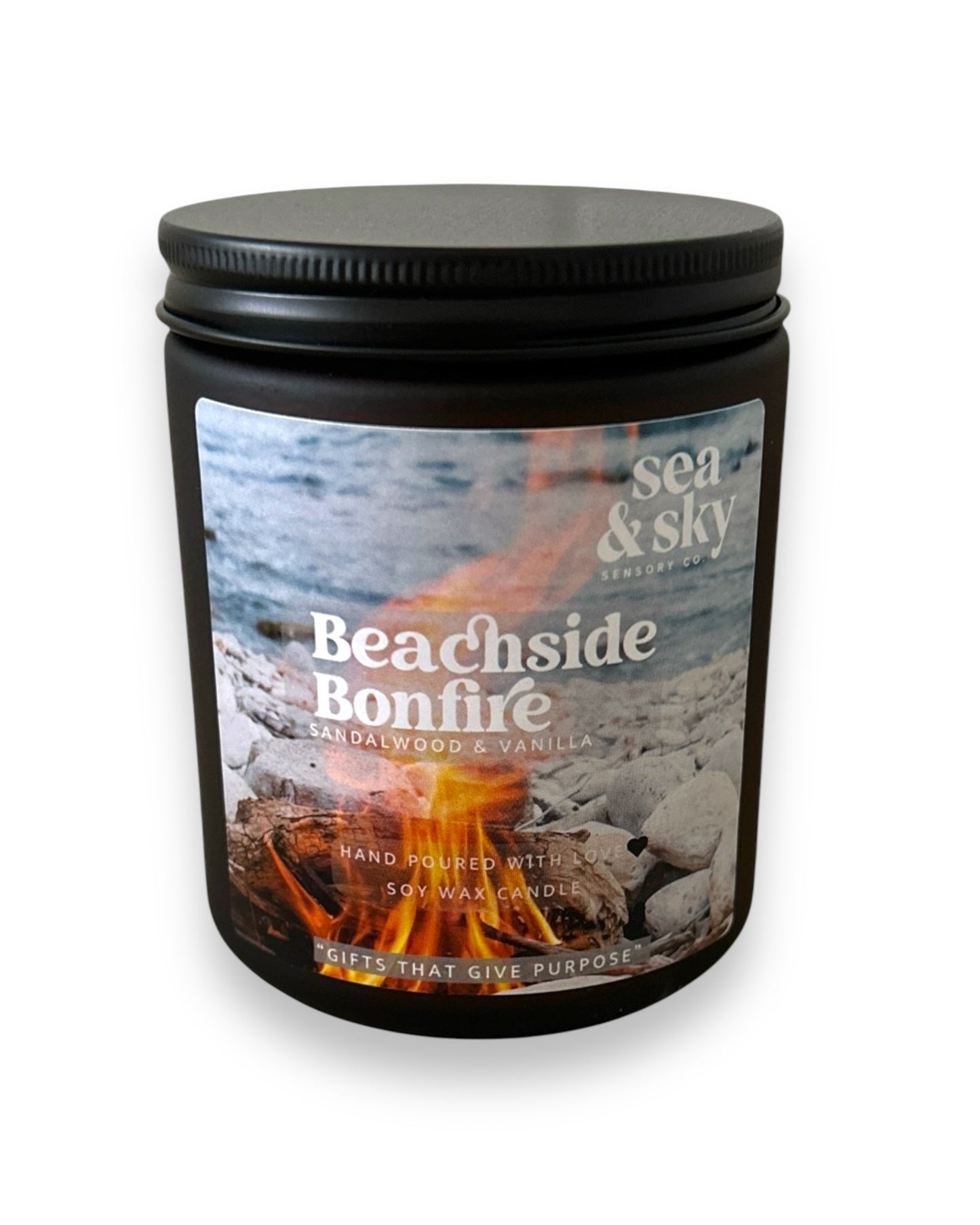 Beachside Bonfire Candle Jar