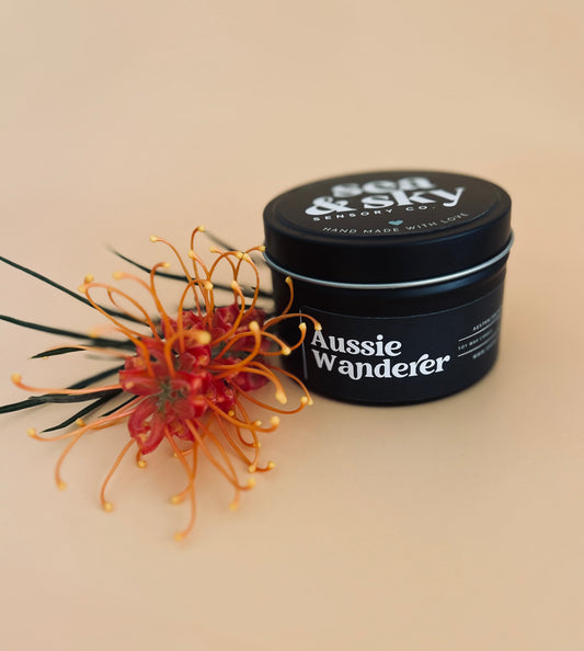 Aussie Wanderer Travel Tin Candle